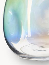 Mouth-Blown Glass Vase Rainbow, H 17 cm - thumbnail 5