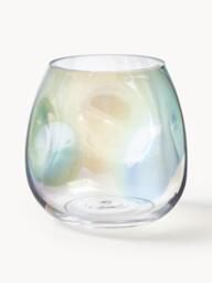 Mouth-Blown Glass Vase Rainbow, H 17 cm - thumbnail 3