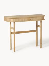 Console Table Calary with Fluted Front - thumbnail 1