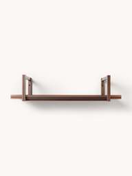 Oak Shelf Alex with Glass Shelves - thumbnail 2