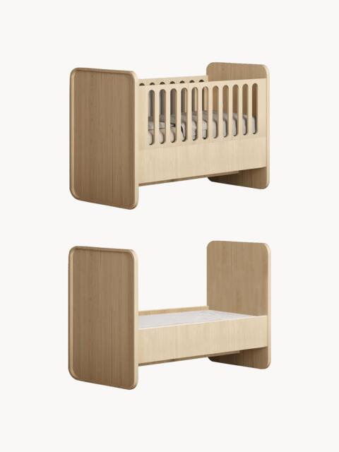 Baby Bed with Extension to Kids Bed, 70 x 120/160 cm - image 1
