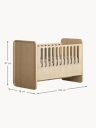 Baby Bed with Extension to Kids Bed, 70 x 120/160 cm - thumbnail 8