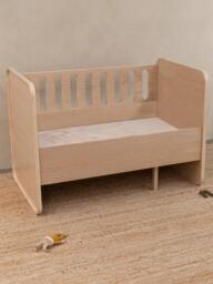 Baby Bed with Extension to Kids Bed, 70 x 120/160 cm - thumbnail 2