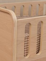 Baby Bed with Extension to Kids Bed, 70 x 120/160 cm - thumbnail 6