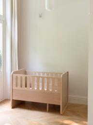 Baby Bed with Extension to Kids Bed, 70 x 120/160 cm - thumbnail 9