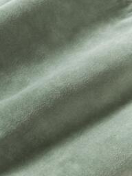 Embroidered Velvet Cushion Cover Onyx with Fringes - thumbnail 8