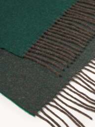 Wool Reversible Throw Double Face - thumbnail 4