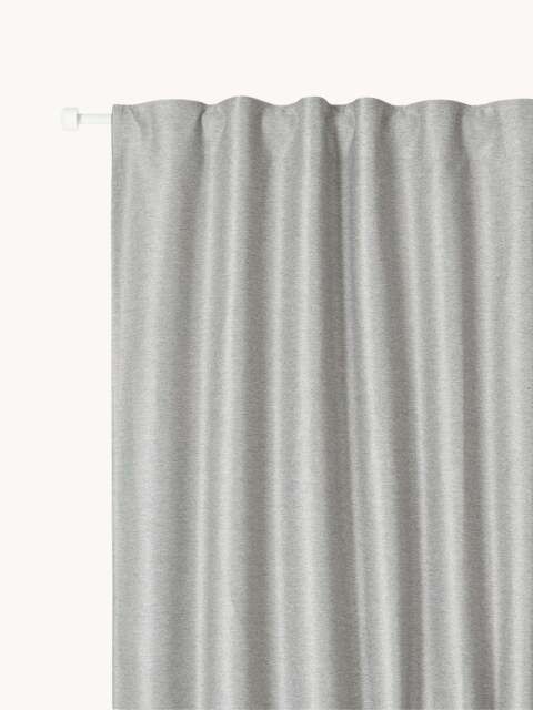 Blackout Multi-Band Curtains Asher, Set of 2, W 140 cm - image 1