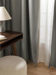 Blackout Multi-Band Curtains Asher, Set of 2, W 140 cm - thumbnail 8