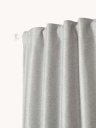 Blackout Multi-Band Curtains Asher, Set of 2, W 140 cm - thumbnail 4