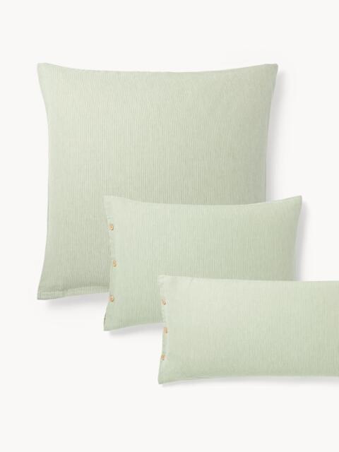 Flannel Pillowcase Javon with Fine Stripes