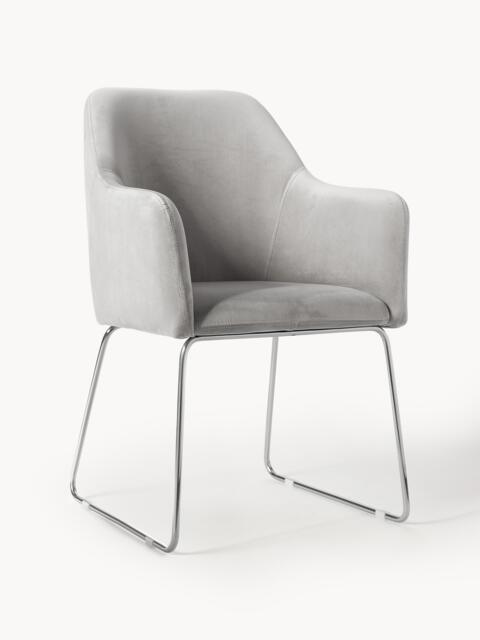 Velvet Armchair Isla - image 1