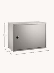 Cabinet String System with Swing Door, W 58 x D 30 cm - thumbnail 2