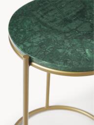 Marble Side Tables Ella, Set of 2 - thumbnail 6