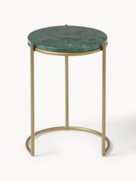 Marble Side Tables Ella, Set of 2 - thumbnail 4