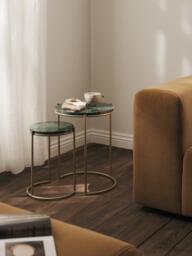 Marble Side Tables Ella, Set of 2 - thumbnail 2