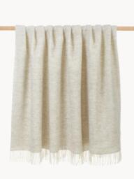 Wool Throw Tyrol with Fringes - thumbnail 4