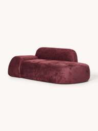 Teddy Bouclé Sofa Wolke (2-seater) with Chaise End - thumbnail 2