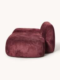 Teddy Bouclé Sofa Wolke (2-seater) with Chaise End - thumbnail 3