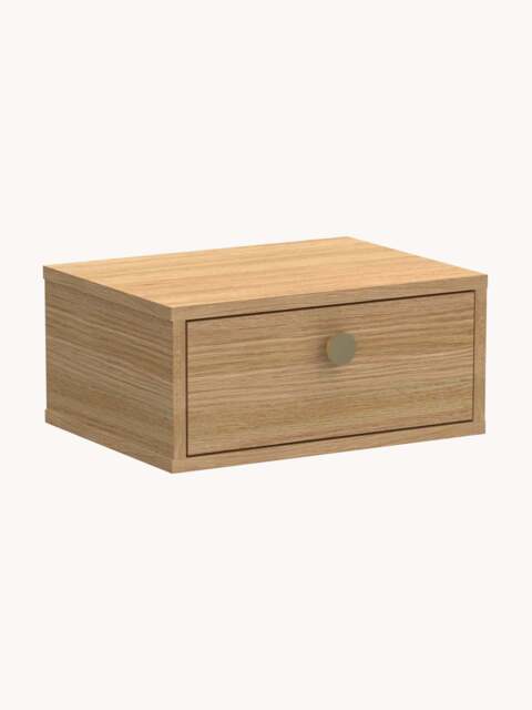 Wooden Wall-Mounted Bedside Table Monfort - image 1