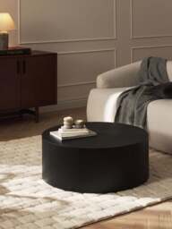 Round Wooden Coffee Table Dan - thumbnail 2