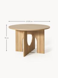 Round Dining Table Apollo, in various sizes - thumbnail 9