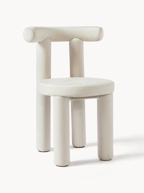 Upholstered Velvet Chair Calan - image 1