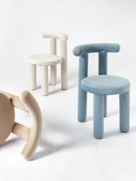 Upholstered Velvet Chair Calan - thumbnail 8