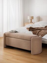 Teddy Upholstered Bench Benji with Storage Space - thumbnail 2