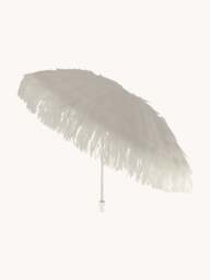 Height-Adjustable Beach Parasol Hawaii with Fringes, Ø 200 cm