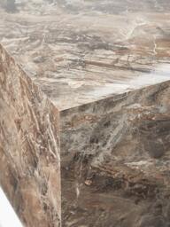 Marble Effect Coffee Table Lesley - thumbnail 4