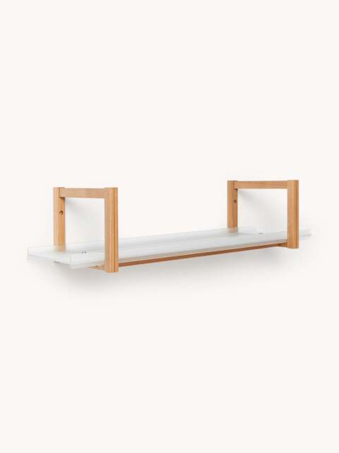 Oak Shelf Alex with Glass Shelves - image 1