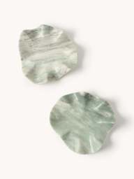 Handmade Decorative Marble Tray Gaia, Ø 20 cm - thumbnail 4