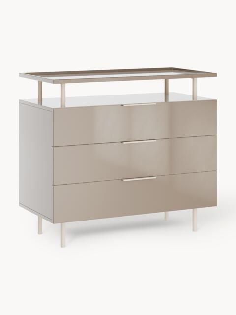 High Gloss Chest of Drawers Lennie - image 1