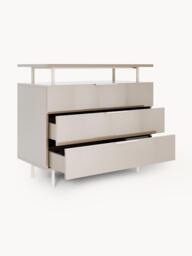 High Gloss Chest of Drawers Lennie - thumbnail 6