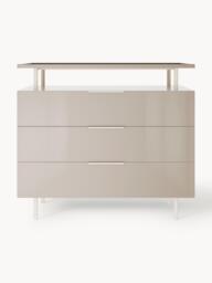 High Gloss Chest of Drawers Lennie - thumbnail 3
