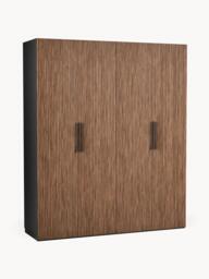 Modular Revolving Door Wardrobe Simone, 200 cm Wide, in various sizes
