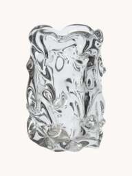 Mouth-Blown Vase Virelle, H 18 cm - thumbnail 1