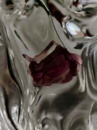 Mouth-Blown Vase Virelle, H 18 cm - thumbnail 2