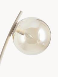 Small Floor Lamp Cora with Travertine Base - thumbnail 6
