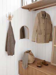 Oak Wood Coat Rack Woody - thumbnail 2