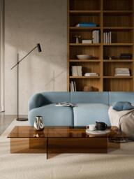 Large Glass Coffee Table Anouk, W 160 cm - thumbnail 7