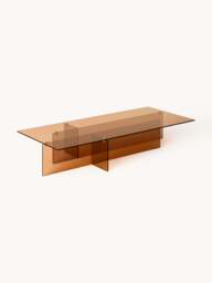 Large Glass Coffee Table Anouk, W 160 cm
