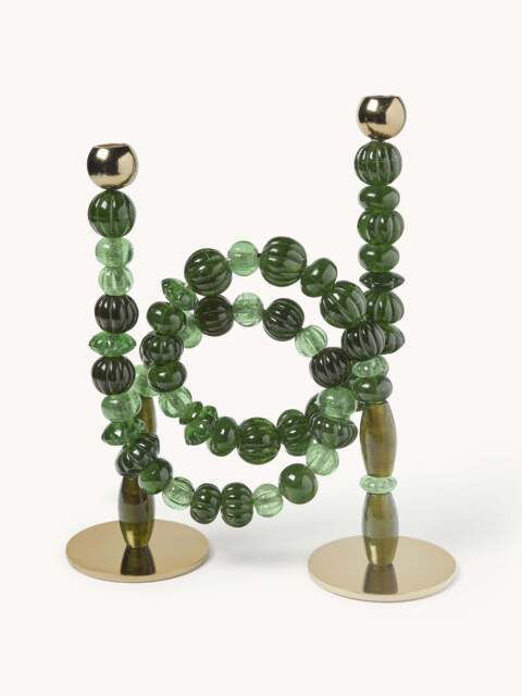 Handmade Candle Holder Beads - image 1
