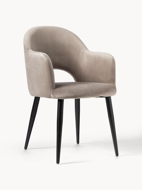 Velvet Armchair Rachel - image 1
