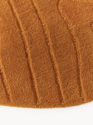 Round Hand-Tufted Wool Rug Aaron - thumbnail 2
