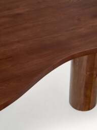 Organic-Shaped Oak Wood Dining Table Naruto, in various sizes - thumbnail 5