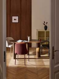 Organic-Shaped Oak Wood Dining Table Naruto, in various sizes - thumbnail 6