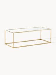 Coffee Table Maya with Glass Top - thumbnail 1