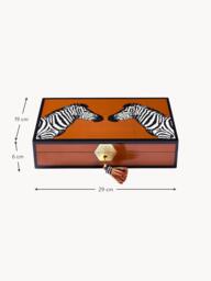 Wooden Jewellery Box Zebra - thumbnail 4